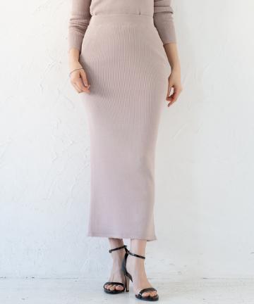 リブロングスカート