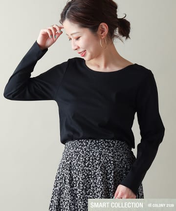 【SMART COLLECTION】スマート前後2WAY長袖TOPS