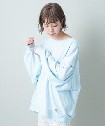 ダメージ裏毛BIGスウェット