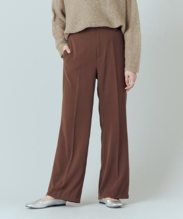 センタープレスストレートパンツ