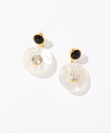 【LIZZIE FORTUNATO】サークルモチーフピアス