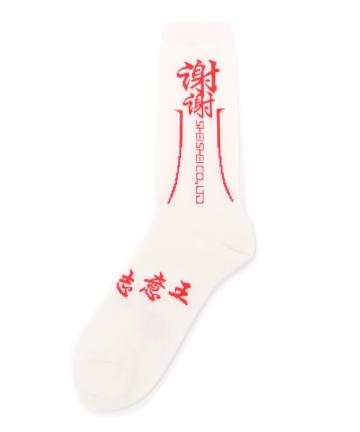 【SHEI SHEI/シェイシェイ】ロゴSOCKS