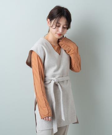 Vあきロングベスト