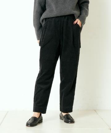 【cotton100%】コールテンテーパードパンツ