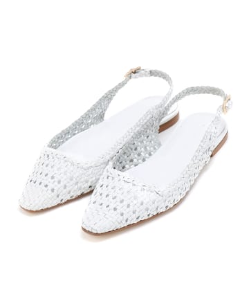 【FABIO RUSCONI】メッシュバックストラップシューズ