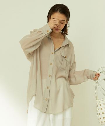シアーシャツ【オンラインストア限定商品】