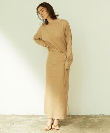 エプロンマキシワンピース【オンラインストア限定商品】