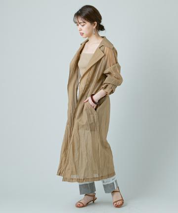 (TELA) シアートレンチコート