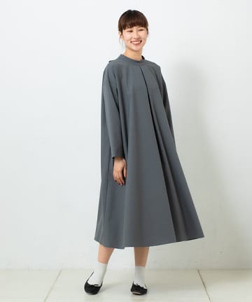 【WEARISTA yukiさん着用】後リボンタックワンピース