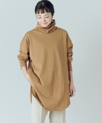 コンパクトコットン裏毛プルオーバー