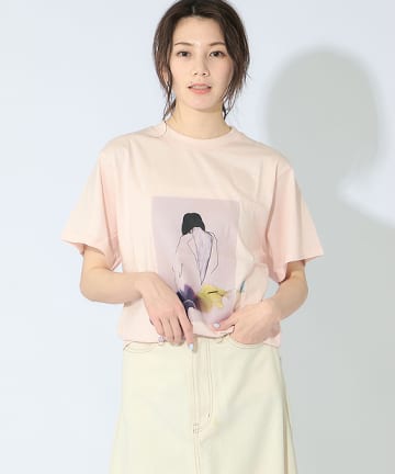 【洗える】WOMAN Tシャツ