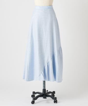 【Awfully】アシメフレアーリネンスカート