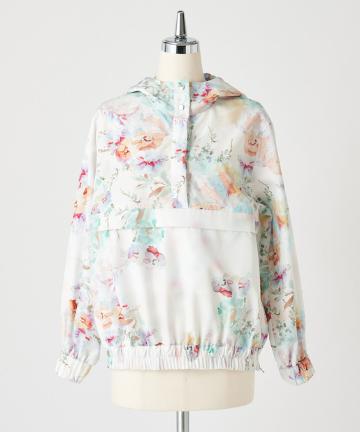 【Awfully】アブストフラワーアノラック