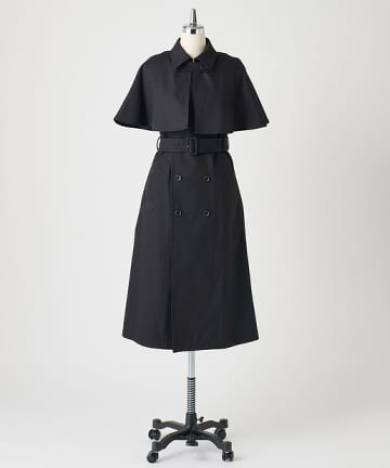 【Awfully】2wayトレンチワンピースコート