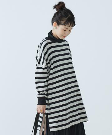 【WEARISTA yukiさん着用】ボーダーチュニック