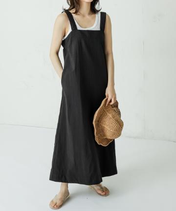 2wayナイロンビスチェワンピース