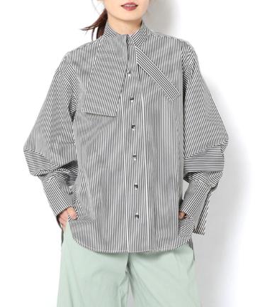 【PalmerHarding】タイ付カフスシャツ