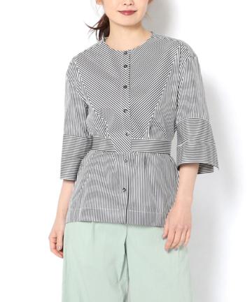 【PalmerHarding】ストライプ半袖シャツ