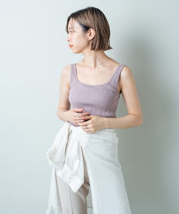 カップ付きスクエアタンク