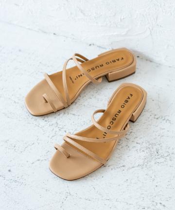 【FABIO RUSCONI】華奢ラインサンダル