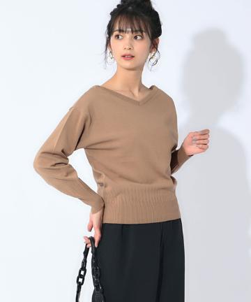 【洗える】機能糸2WAYニットカーディガン