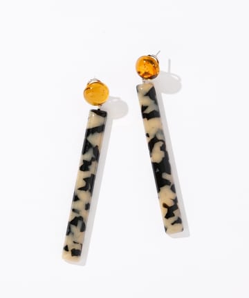 【RACHEL COMEY/レイチェルコーミー】マーブルラインピアス