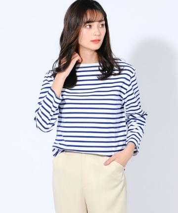 【ORCIVAL（オーシバル）】ボーダーロングTシャツ
