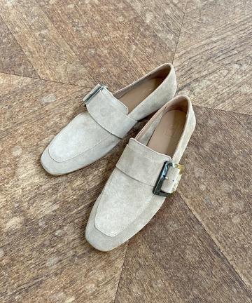 【Flattered】バックルローファー