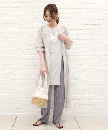 ボイルシャツジップコート