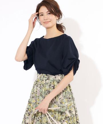 【手洗い可】80シルケットスムースタックスリーブカットソー