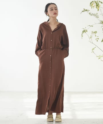 【手洗い可】ドルマンワンピース