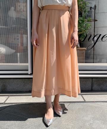 タックギャザースカート