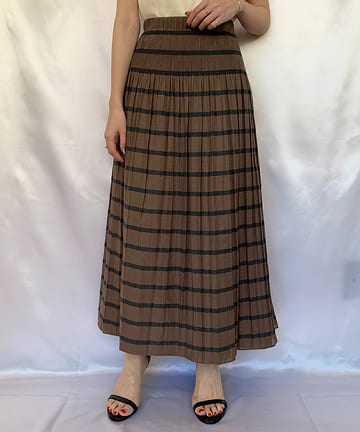 ボーダーリバーシブルスカート