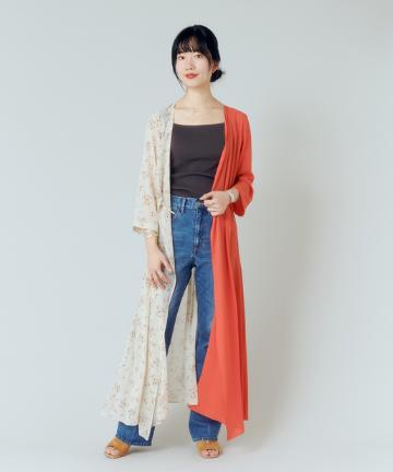 ドッキングカシュクールワンピース