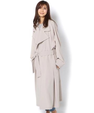 OVERSIZED BELTED COAT/オーバーサイズベルテッドコート