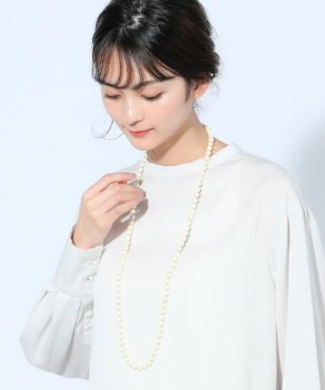 パールロングネックレス