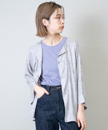 チャイナジャガードシャツ
