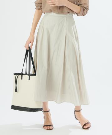 シアーナイロンフレアスカート