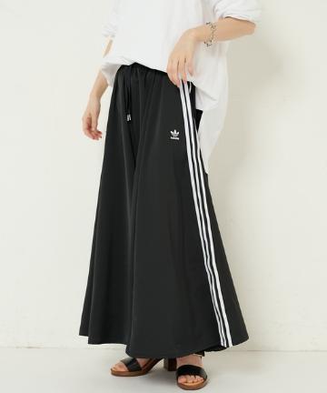 【adidas/アディダス】オリジナルススリーストライプサテンスカート