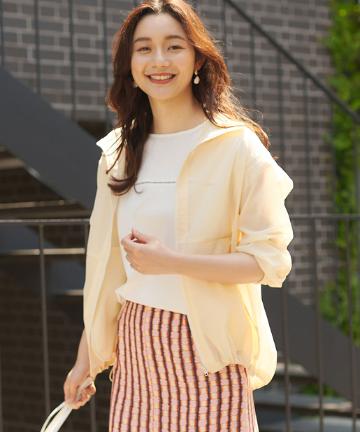 シースルーブルゾン