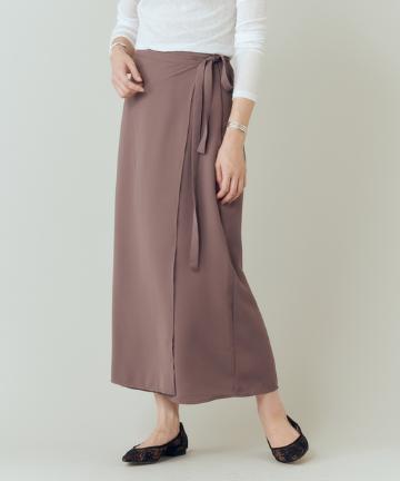 ラップロングスカート