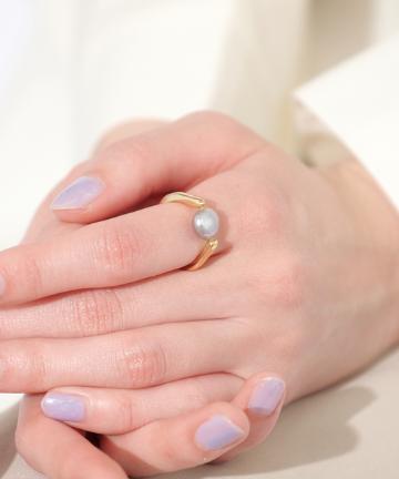 パールゴールドリング