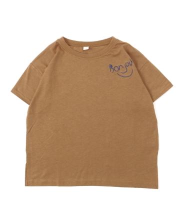 【キッズ】接触冷感刺繍ドロップTシャツ