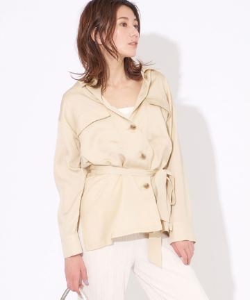 テンセルツイルジャケットシャツ