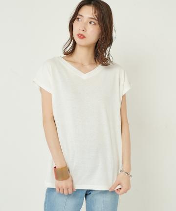 前後2wayフレンチスリーブTEE