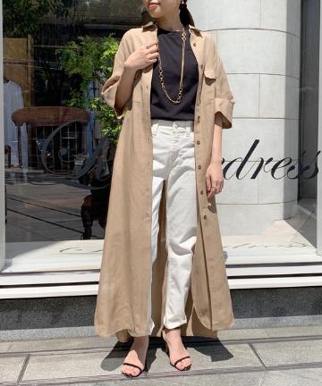 サファリマキシワンピース