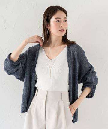 マーブルカーディガン