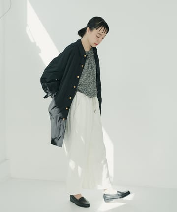 【Kanocoさん着用】ラミーリネンワイドパンツ