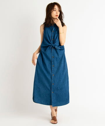 【CURRENTAGE(カレンテージ)】NARROW DOWNワンピース