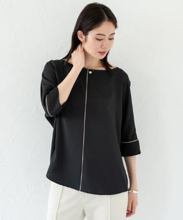 パイピングドルマンブラウス
